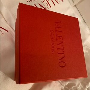 Brand new authentic Valentino box , must have for collectors!